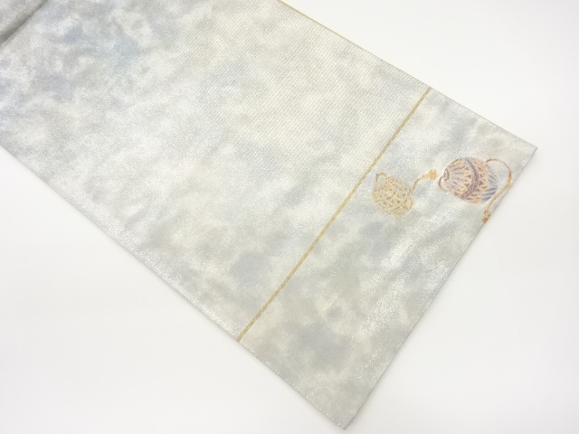 JAPANESE FUKURO OBI / WOVEN MARI BALL